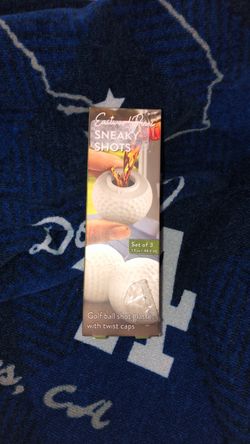 Eastwood Pines Sneaky Shots Golf Ball Shot Glasses