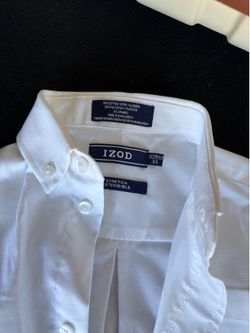 Boys white button up
