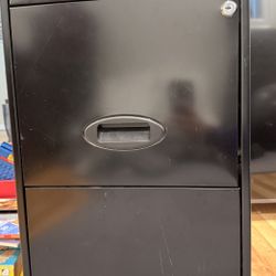 Black Filing Cabinet