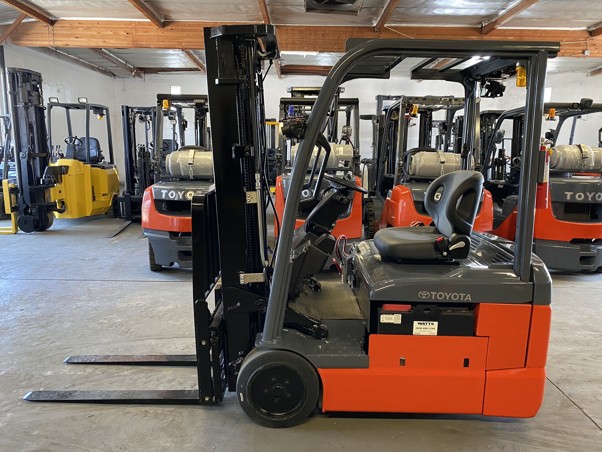 2020 Toyota 3,500lbs Capacity Forklift 