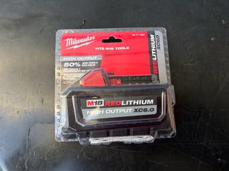 Milwaukee m18 battery 6.0