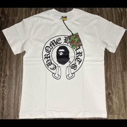 Bape/chrome Heart T-shirt