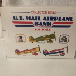 U S Mail Airplane Bank