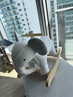 Pottery Barn Rocking Elephant