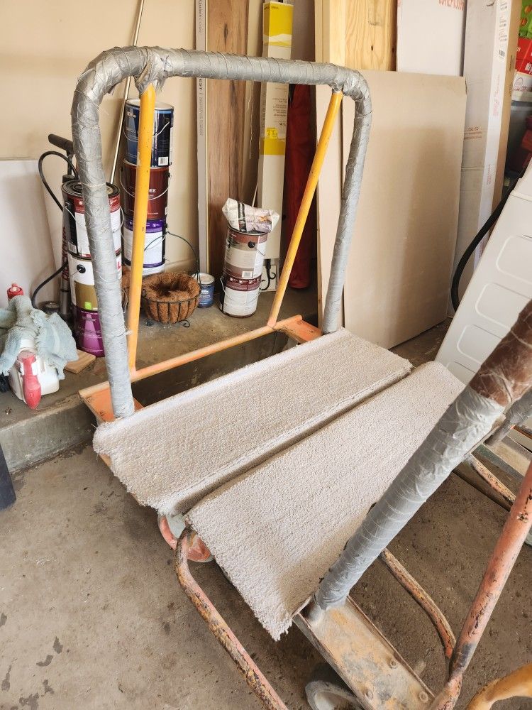2 Used DRYWALL CARTS 45" WIDE X 48" HIGH HEAVY DUTY $150 EACH