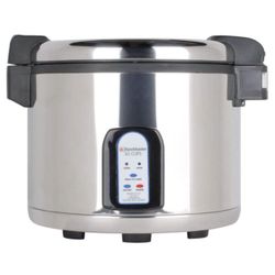 Town RiceMaster 57130 60 Cup (30 Cup Raw) Stainless Steel Electronic Rice Cooker / Warmer - 120V
