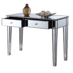 Mirrored Vanity Table with Drawers