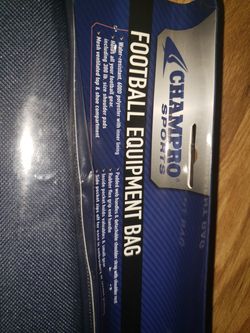 Football Equipment Bag