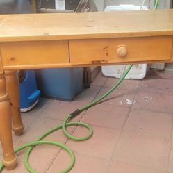 Solid Wood Entry Table/desk