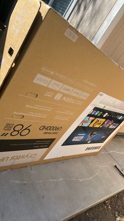 Free moving box for 98 inch tv with padding