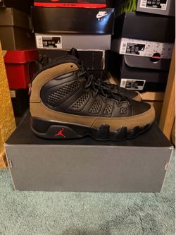 DS air jordan olive 9 2024
