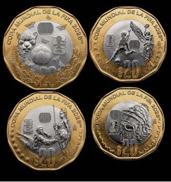 Monedas  del   Mundial