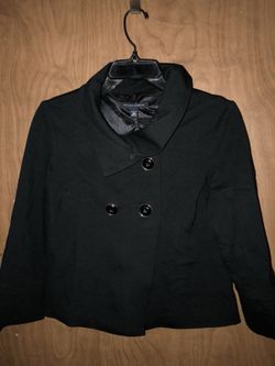 XS Banana Republic crop dress coat