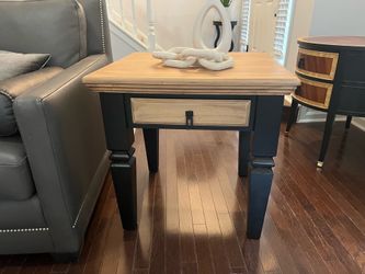Pair Of Solid Wood, End Tables