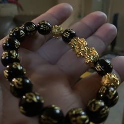 Obsidian True Feng Shui Bracelet