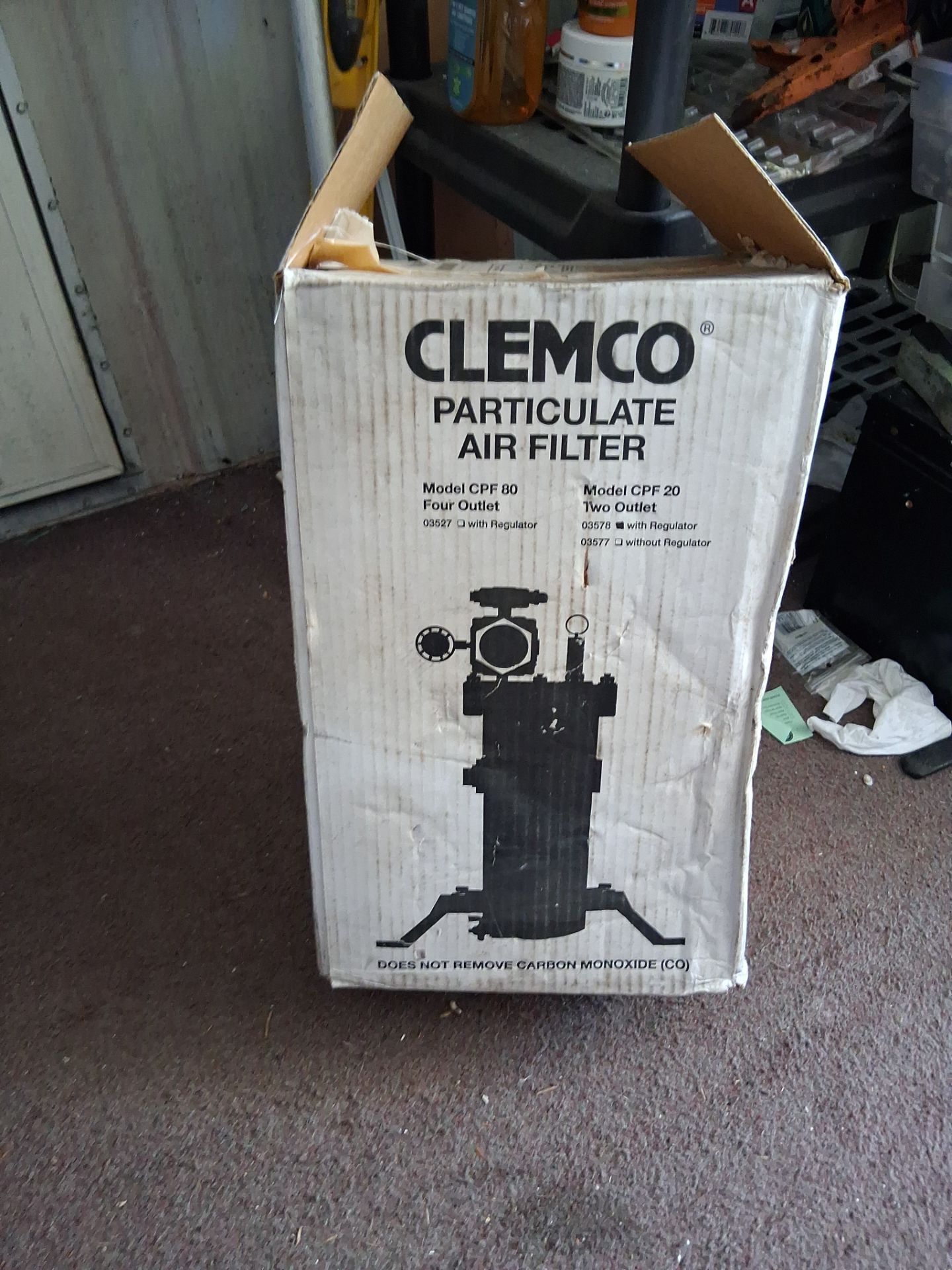 Clemco particulate Air Filter.