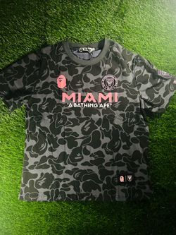 BAPE x Inter Miami Jersey Black / Pink