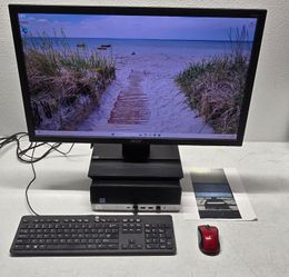 HP ProDesk 600 G5 Desktop 27" Monitor