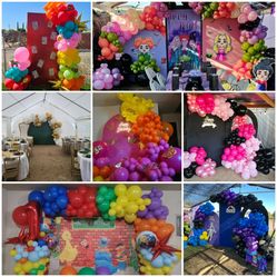 Balloon  Set Ups For Any Occasion 