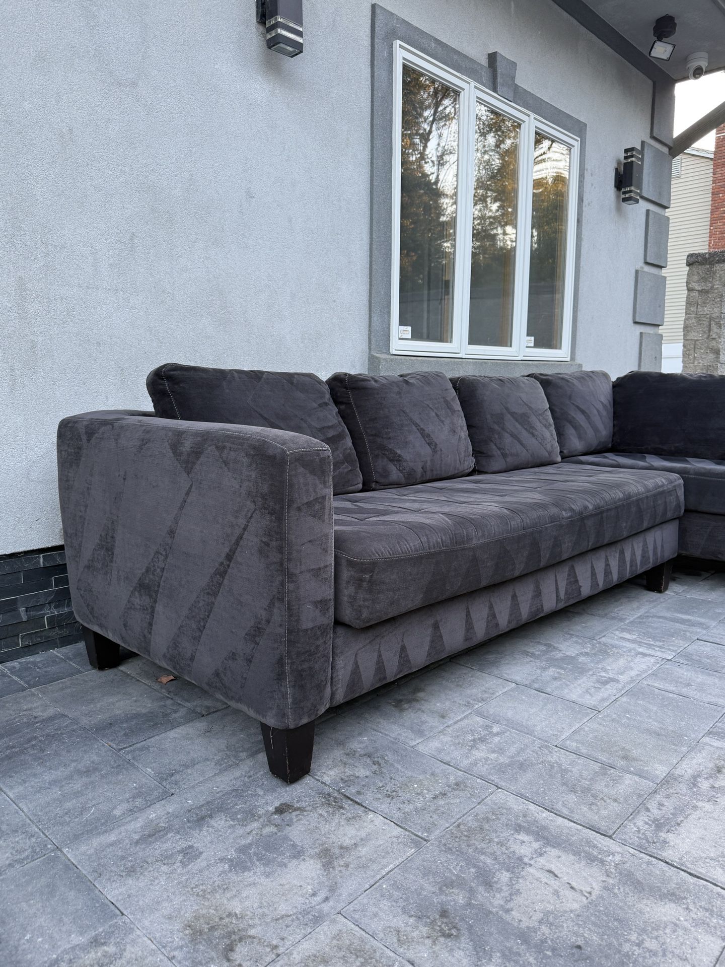 Gray Sectional Sofa