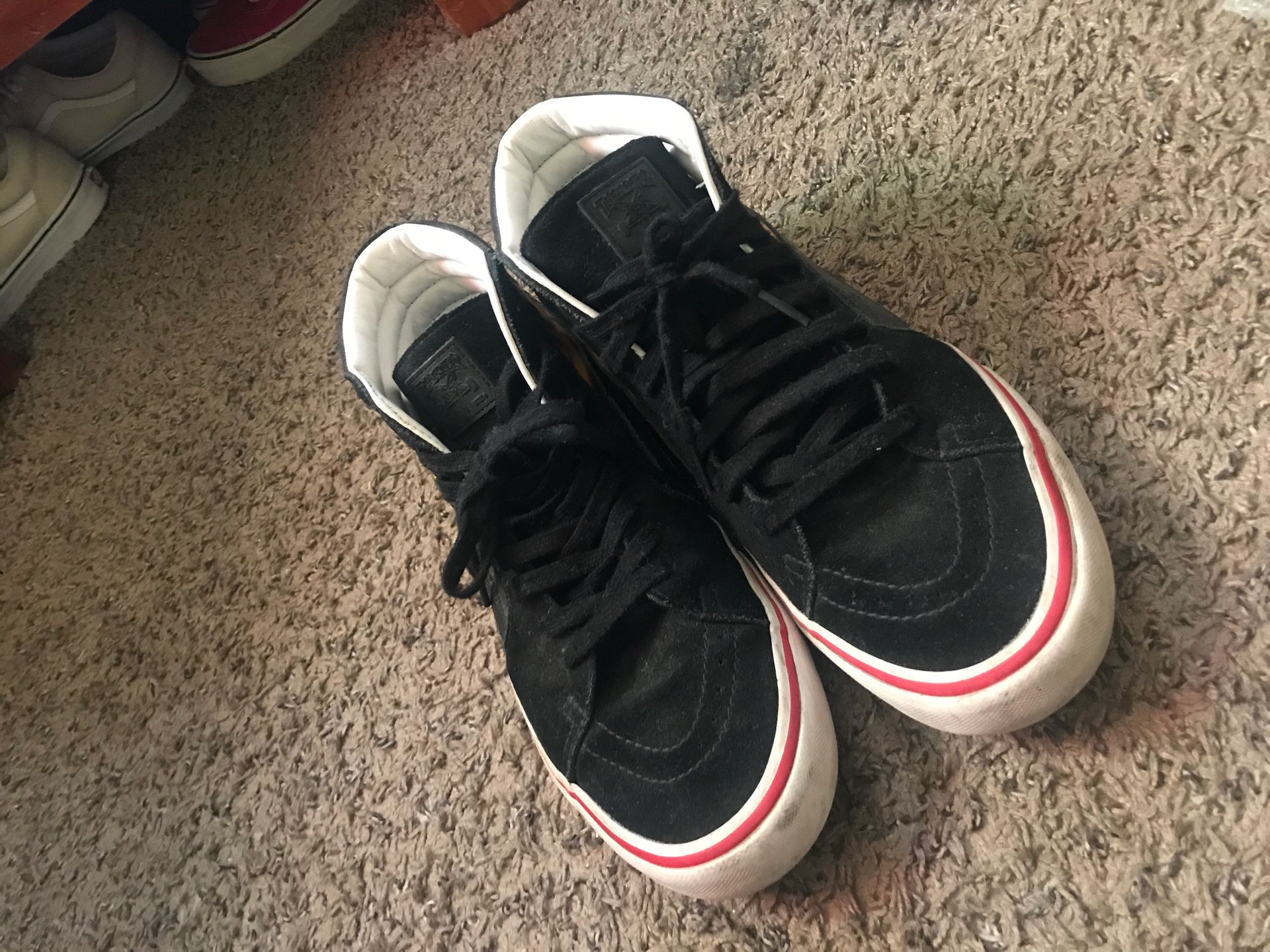 Mens Thrasher Vans (signed by kinfolkjon at lil xan concert)