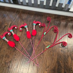 Christmas Tree Decor and Ribbon