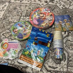 Super Mario’s Party Supplies Birthday 