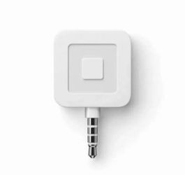 Square Credit Card Magstripe Reader, White.  Asking $10