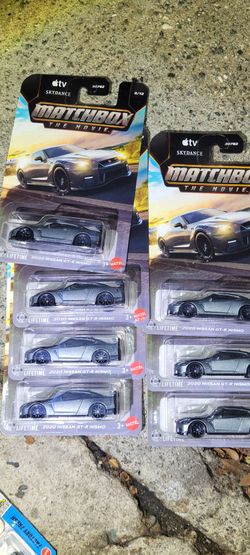 Matchbox The Movie 2020 Nissan GT-R Nismo – Lot of 6