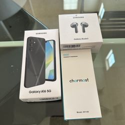 Samsung Galaxy A16 / Buds3 / Powerbank 