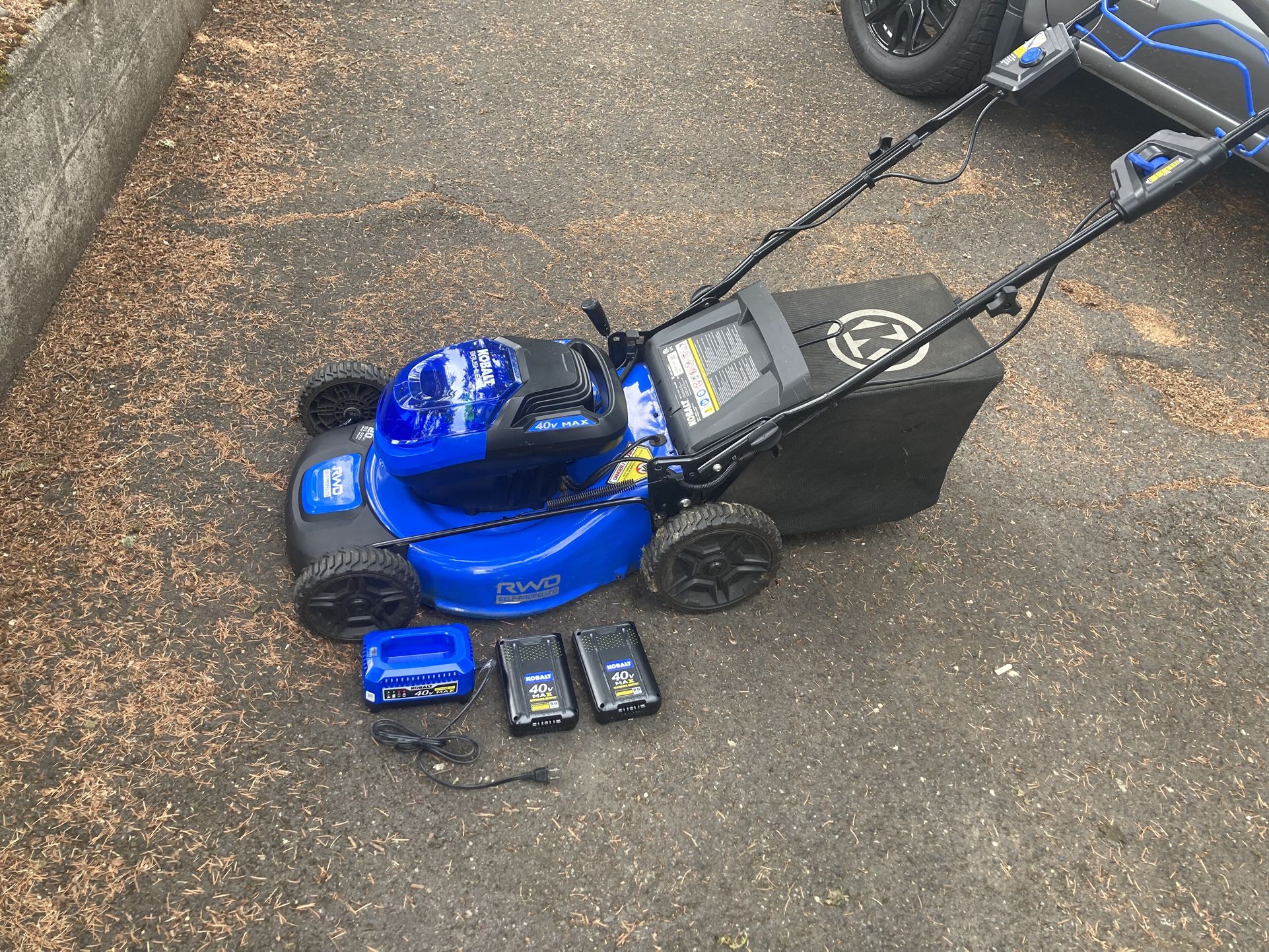 Kobalt 40v electric Lawn Mower