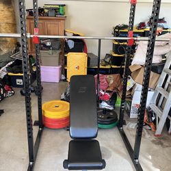 TDS Power Rack + Adjustable Bench