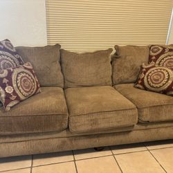 Three-Piece Living Room Set.