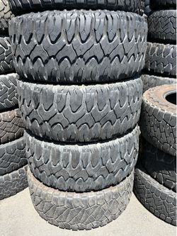 38*15.50r20 Patagonia set de Tires en buenas condiciones de vida las 4