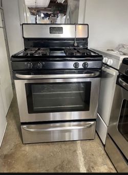 Used Gas Stove Stainless Steel Frigidaire 