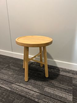 Wood stool