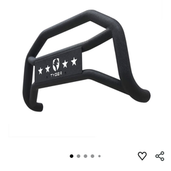 2007-2021 Toyota Tundra Bumper Guard, Textured Black Bull Bar Tyger Auto