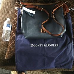 Dooney &Bourke Purse Navy Blue New Large