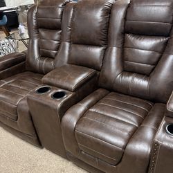 Theater Power Electric Reclining Couch
