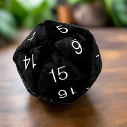 Jumbo D20 Novelty Dice Plush