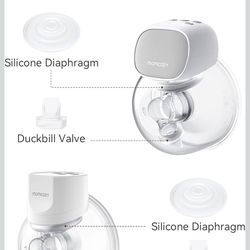 Momcozy S12 Pro Wearable Pump – Like New, w/ Extra Replacement Accessories