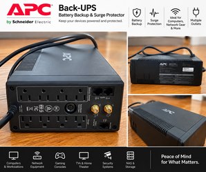 APC Back-UPS BX1000M 1000VA 600W Battery Backup – Tested Working