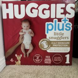 Huggies Plus Skincare Protection Diapers