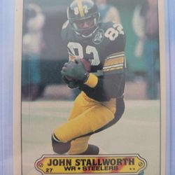 83 Topps John Stallworth Sticker!