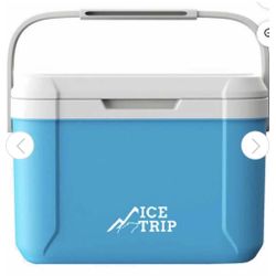 5 Liter Camping Cooler - Hard Ice Retention Cooler Lunch Box - Portable Small Insulated Cooler