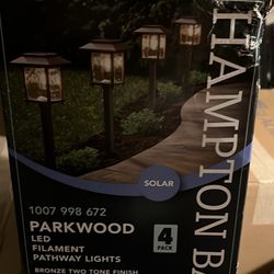 Solar Light Hampton 4 Pack 
