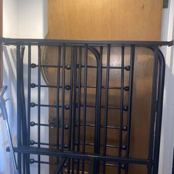 Black Iron Bed Frame 