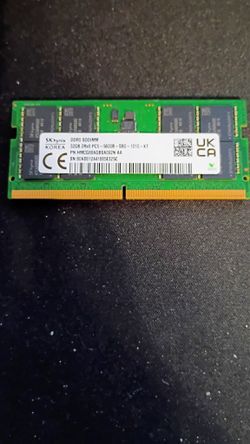 32GB (32GBx1) DDR5 LAPTOP RAM FOR SALE