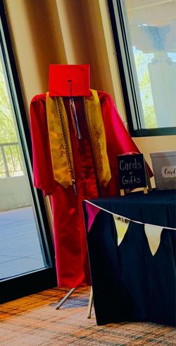 Tshirt or Graduation Cap and Gown stand