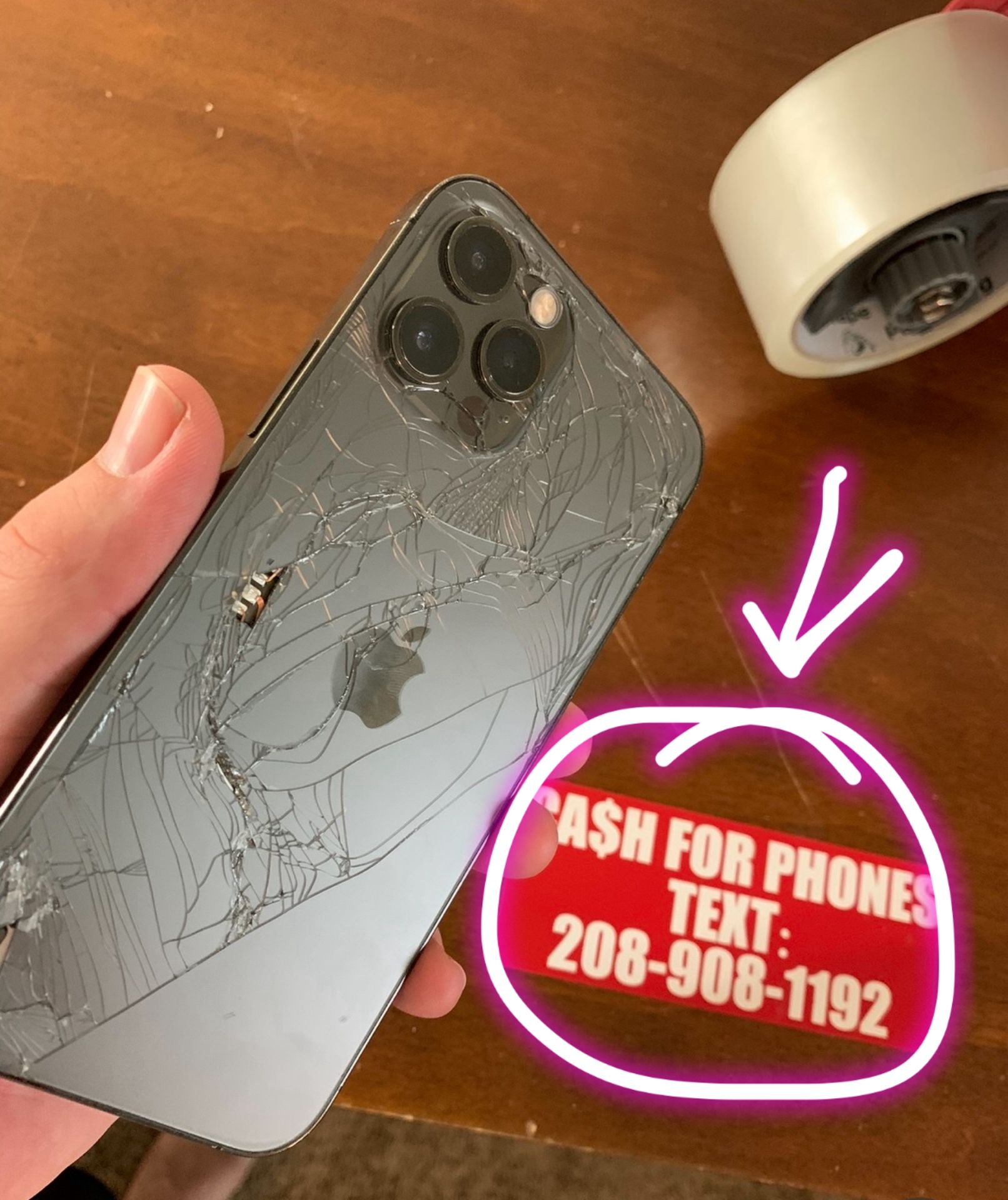iPhone 13 Pro Cracked Is Ok